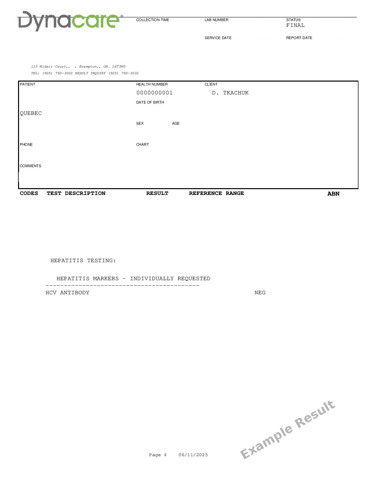 Hepatitis C Immunity